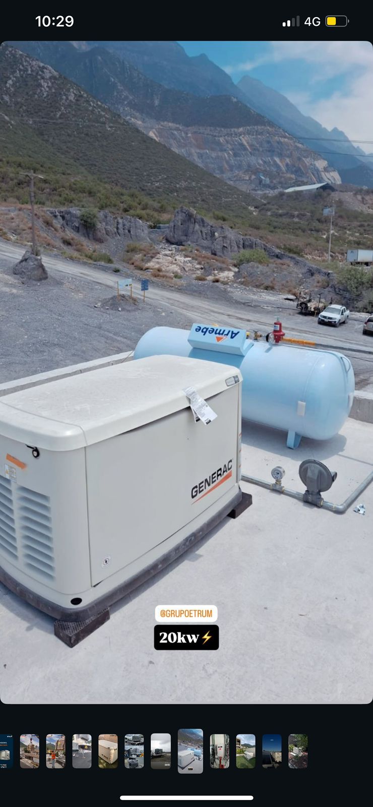 Generac Guardian residencial exterior