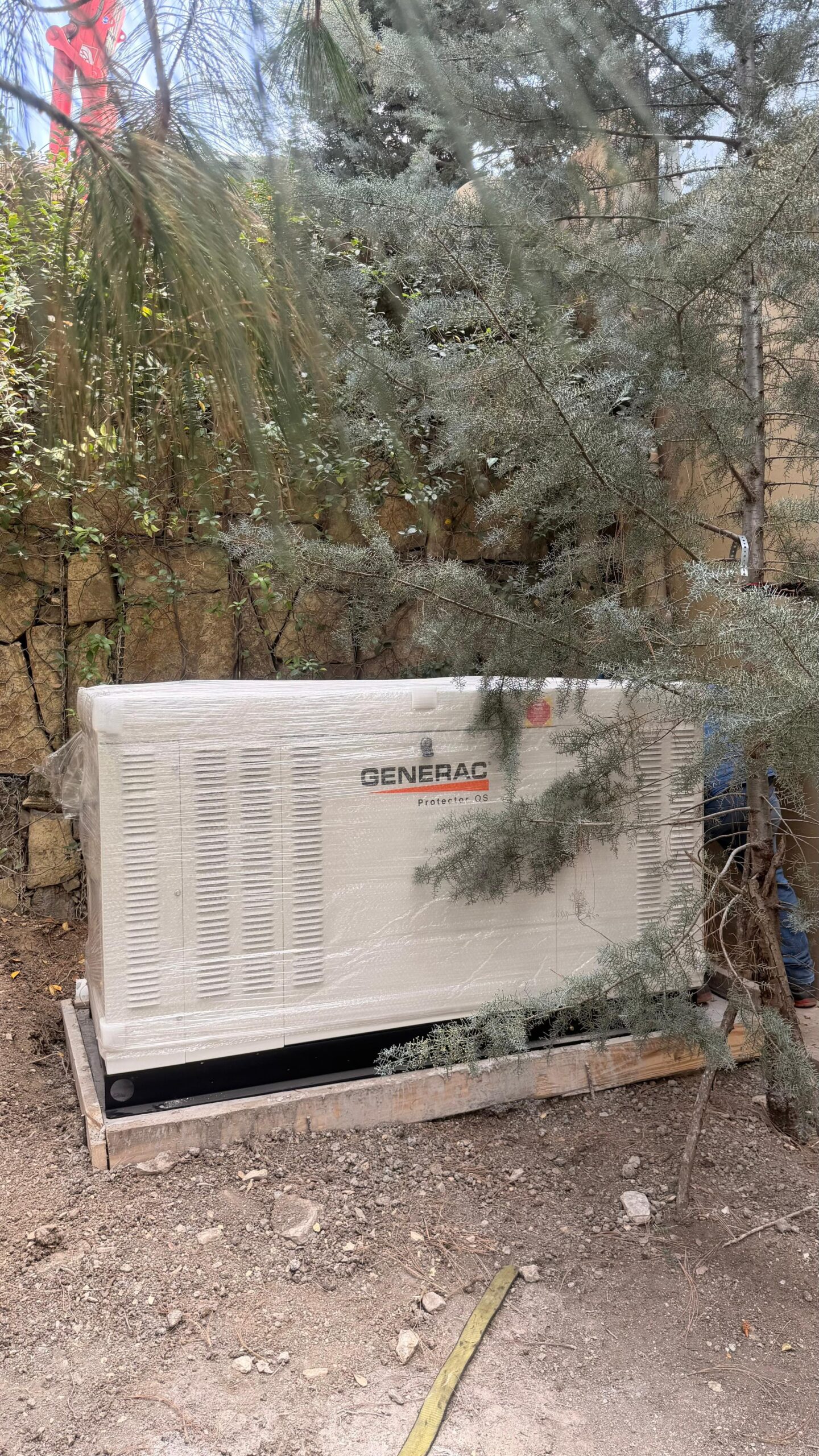 Generador comercial Generac instalado